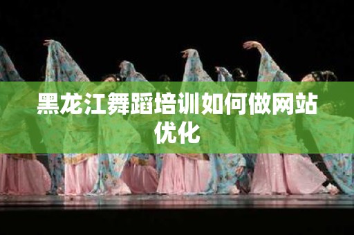 黑龙江舞蹈培训如何做网站优化