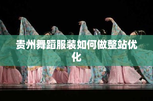 贵州舞蹈服装如何做整站优化