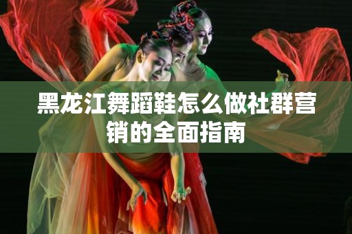 黑龙江舞蹈鞋怎么做社群营销的全面指南