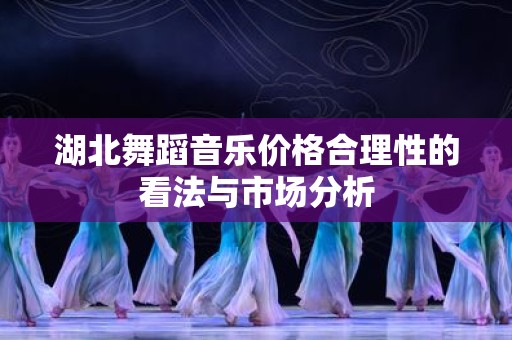 湖北舞蹈音乐价格合理性的看法与市场分析