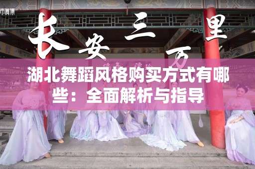 湖北舞蹈风格购买方式有哪些：全面解析与指导