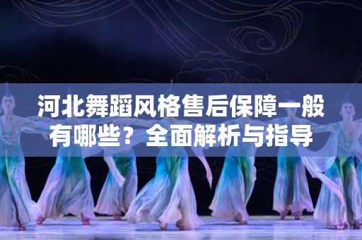 河北舞蹈风格售后保障一般有哪些？全面解析与指导