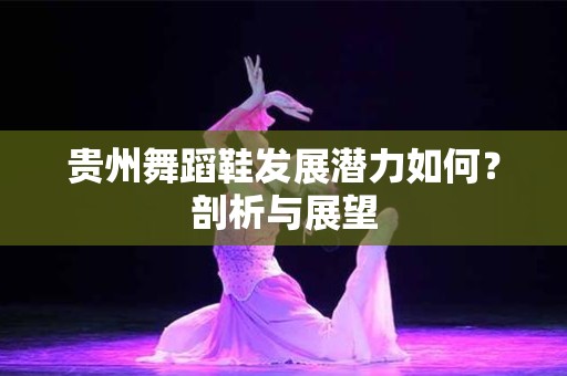 贵州舞蹈鞋发展潜力如何？剖析与展望