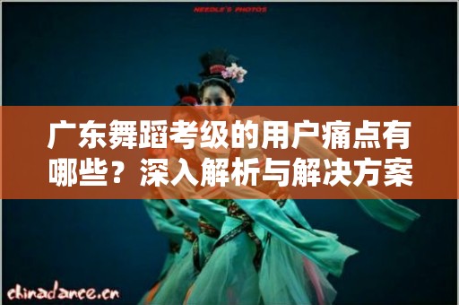 广东舞蹈考级的用户痛点有哪些？深入解析与解决方案