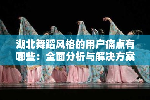 湖北舞蹈风格的用户痛点有哪些：全面分析与解决方案