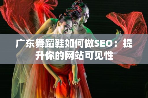 广东舞蹈鞋如何做SEO：提升你的网站可见性