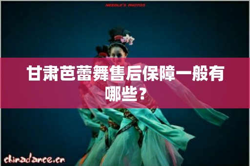 甘肃芭蕾舞售后保障一般有哪些？