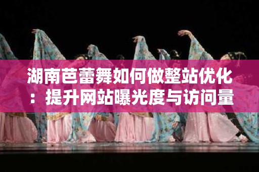 湖南芭蕾舞如何做整站优化：提升网站曝光度与访问量的全方位策略