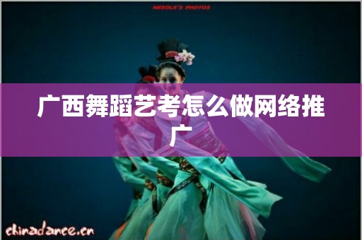 广西舞蹈艺考怎么做网络推广