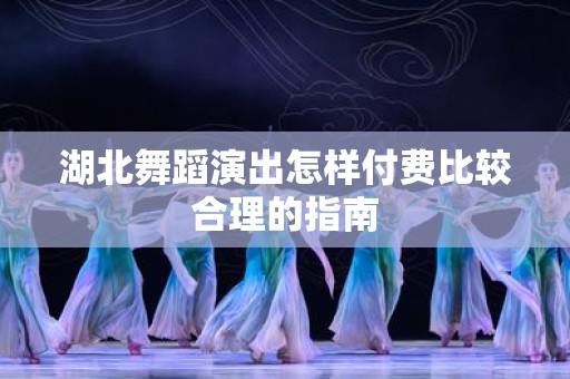湖北舞蹈演出怎样付费比较合理的指南