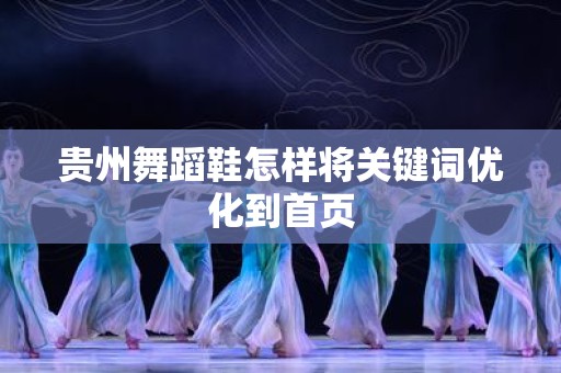 贵州舞蹈鞋怎样将关键词优化到首页
