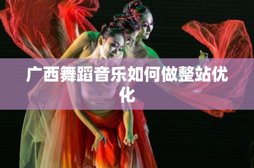 广西舞蹈音乐如何做整站优化