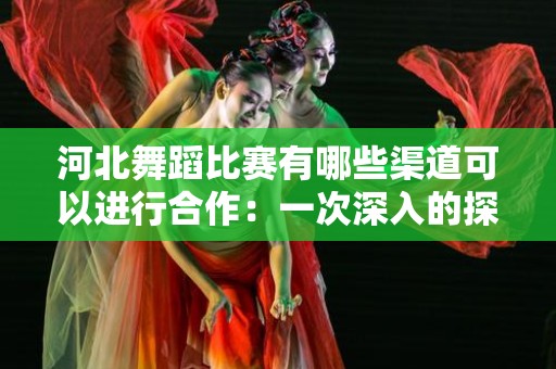 河北舞蹈比赛有哪些渠道可以进行合作：一次深入的探索