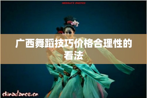 广西舞蹈技巧价格合理性的看法