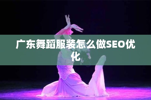 广东舞蹈服装怎么做SEO优化