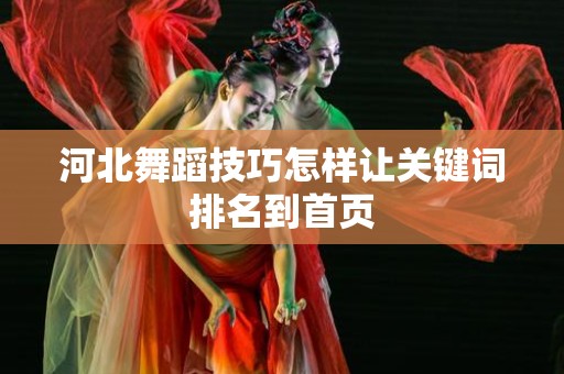 河北舞蹈技巧怎样让关键词排名到首页