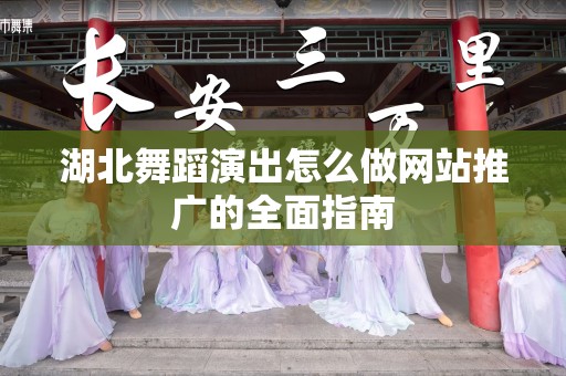 湖北舞蹈演出怎么做网站推广的全面指南